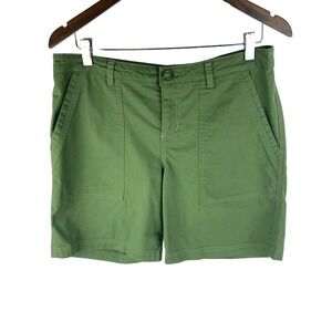 Patagonia Womens 8 All-Wear Bermuda Shorts (Fits 33x8) Green Organic‎